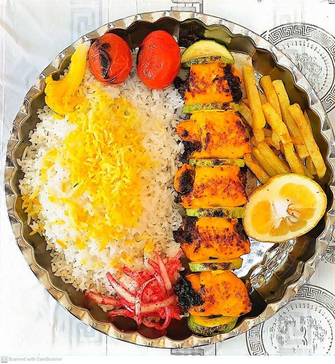  عکس چلو جوجه مصري ب ايراني