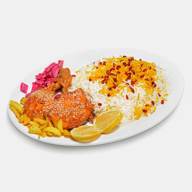  عکس چلو مرغ ب خارجي